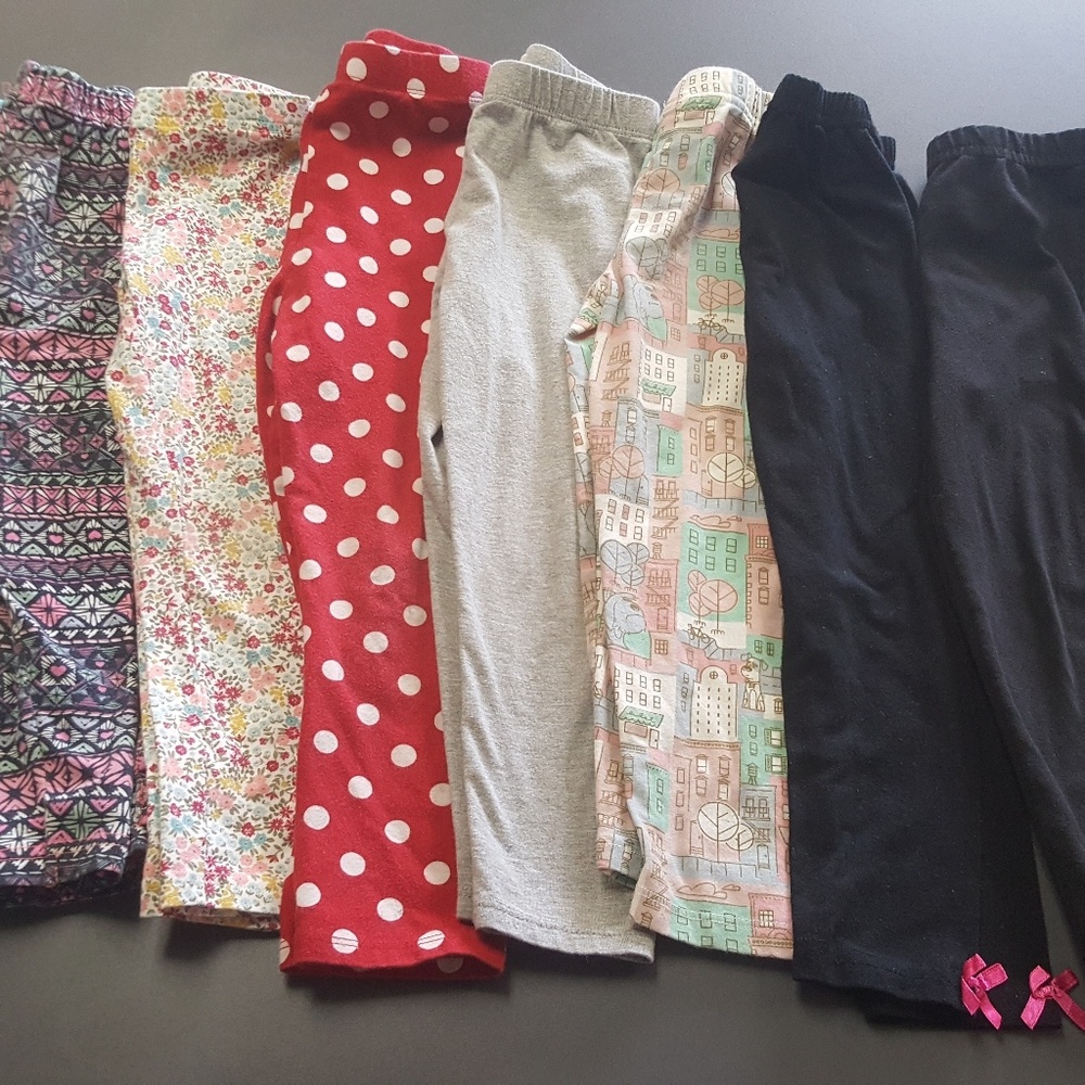 13 sets of leggings all for only $10!!!